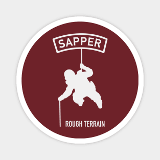 SAPPER Rough Terrain T-shirt Magnet